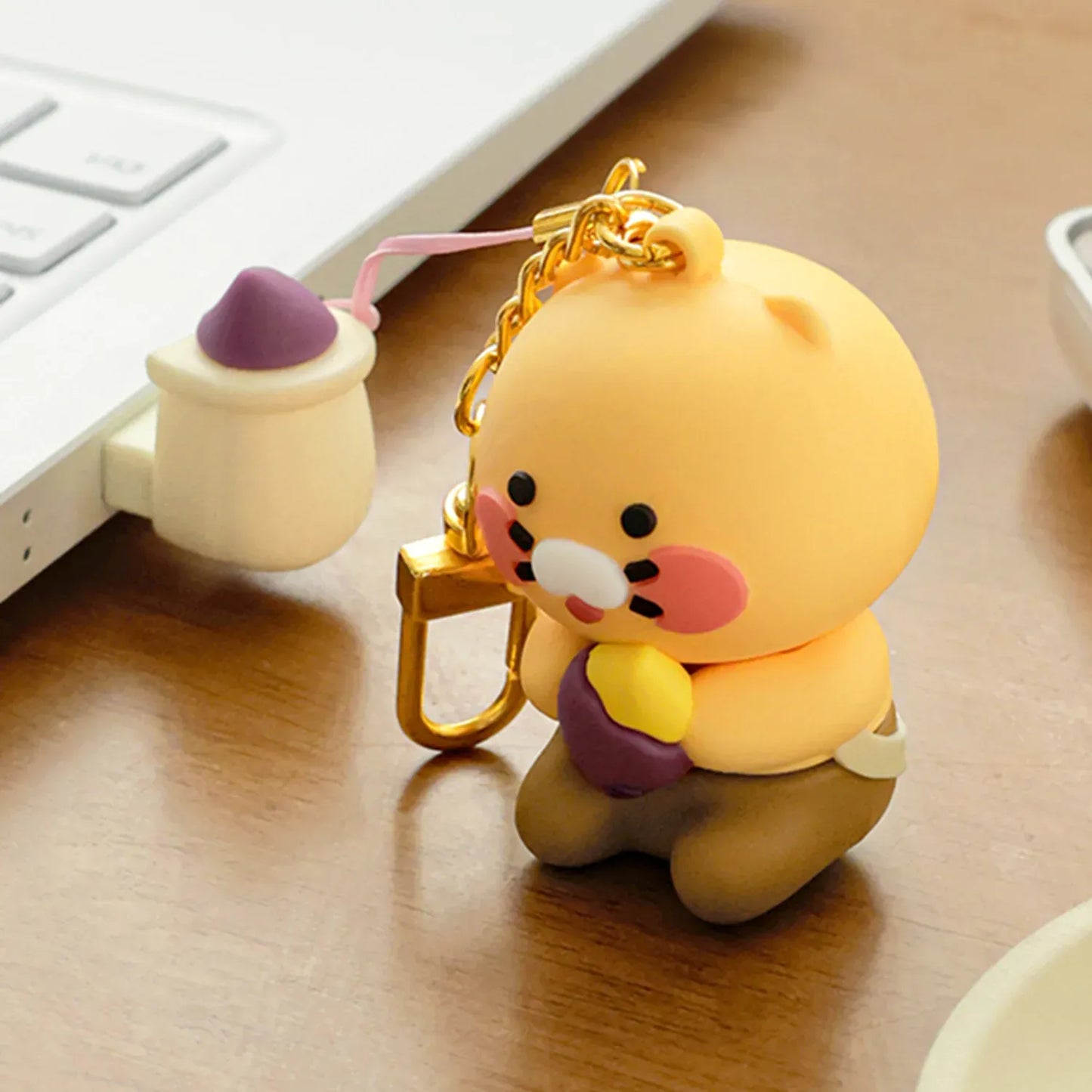 [KAKAO FRIENDS]64GB USB Figure Keyring Backpack Chunsik/Ryan