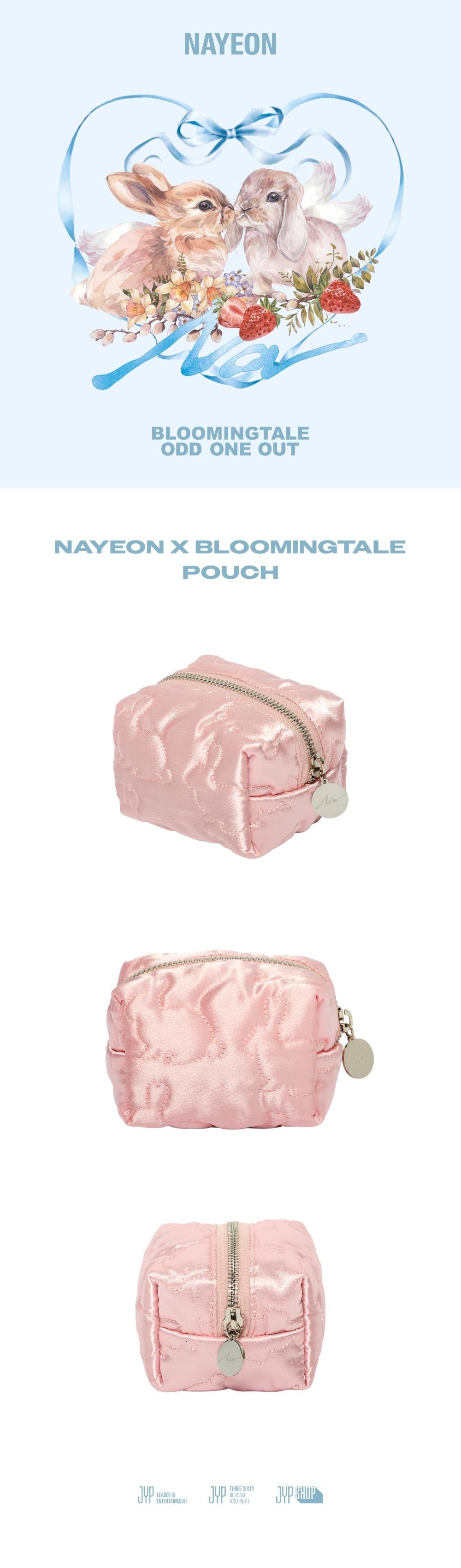 [TWICE]NAYEON X BLOOMINGTALE POUCH - NA