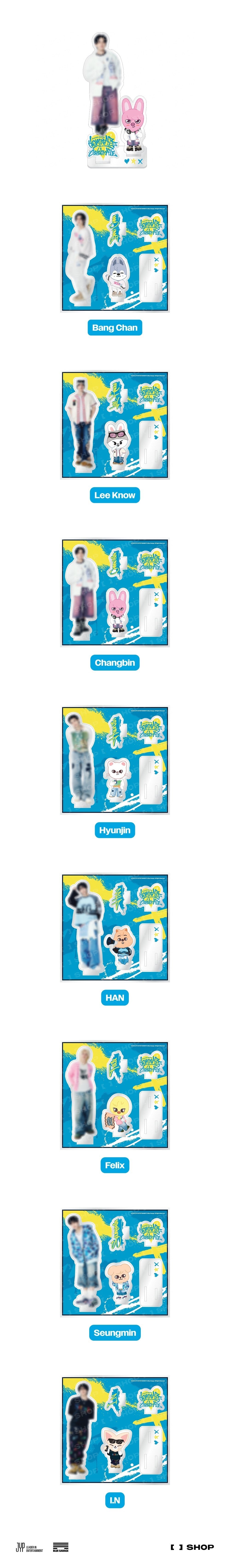 [STRAY KIDS] World Tour<dominATE : celebrATE> OFFICIAL MERCH(Member ver.)