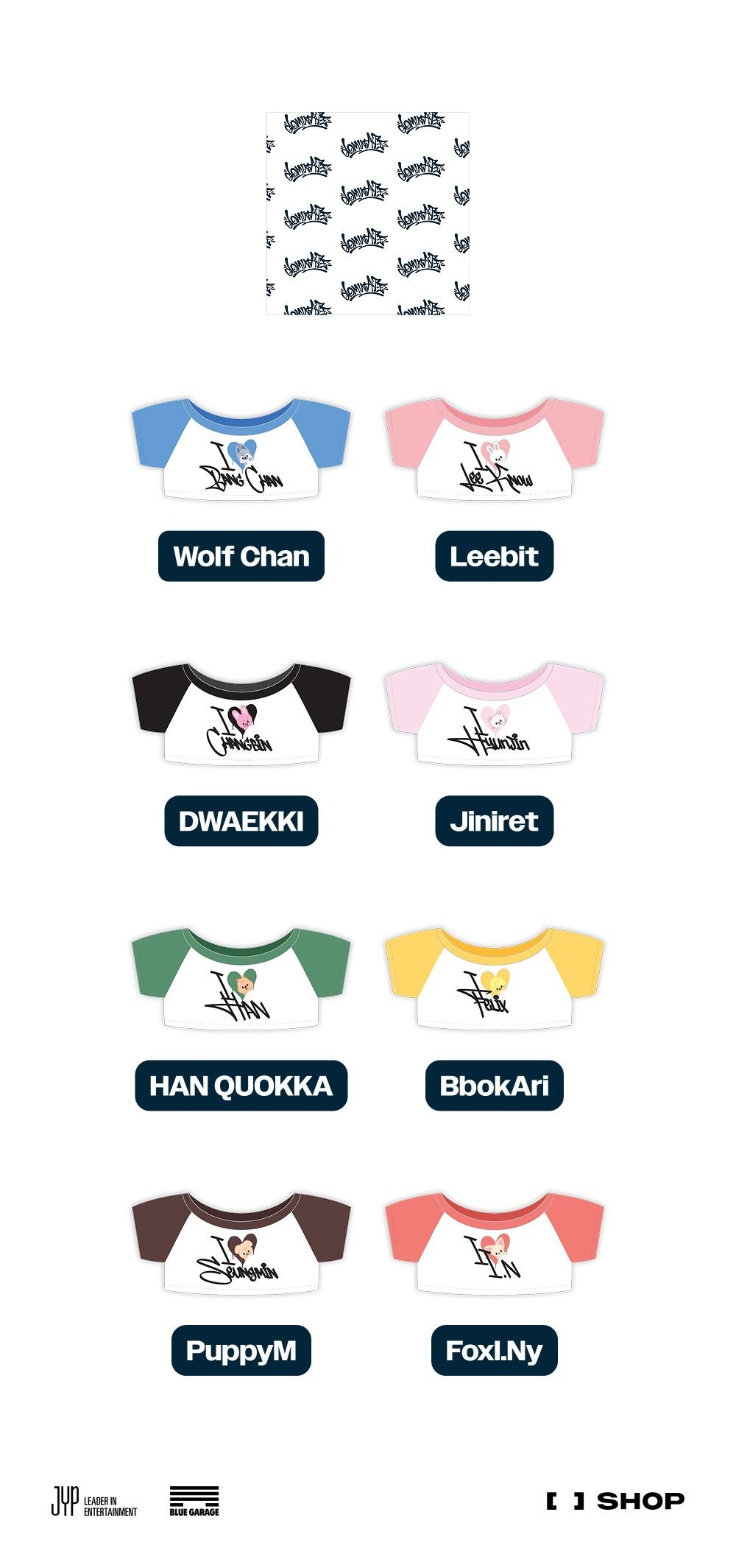 [STRAY KIDS] World Tour<dominATE : celebrATE> OFFICIAL MERCH(SKZOO ver.)