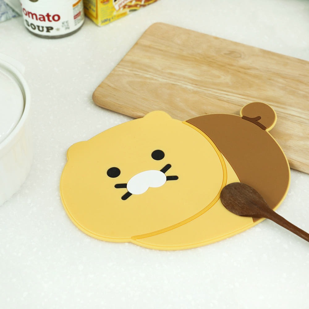 [KAKAO FRIENDS]Choonsik Silicone Heat Resistant Induction Protection Mat