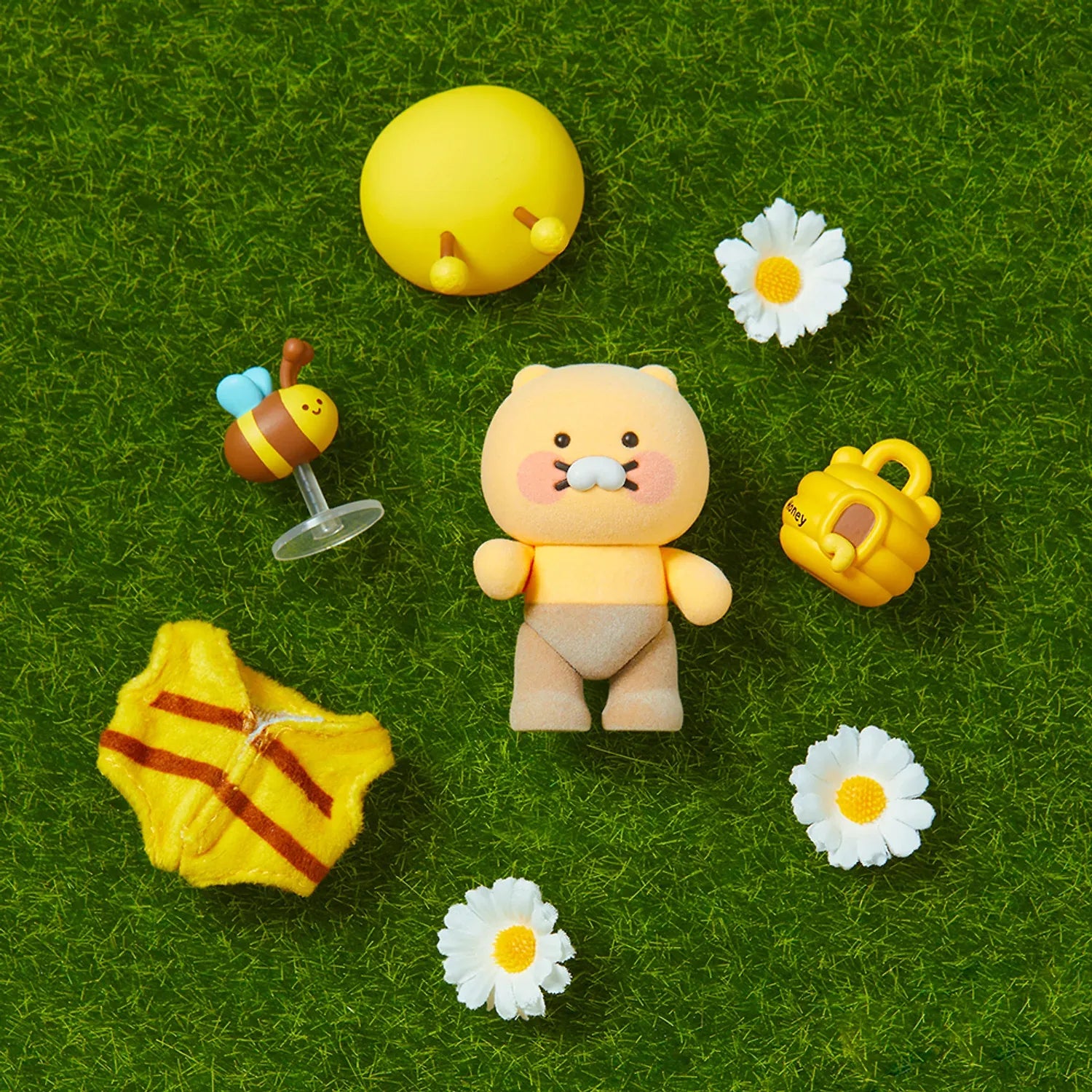 [Kakao Friends](OOTD) Mini Figurine Accessory Set
