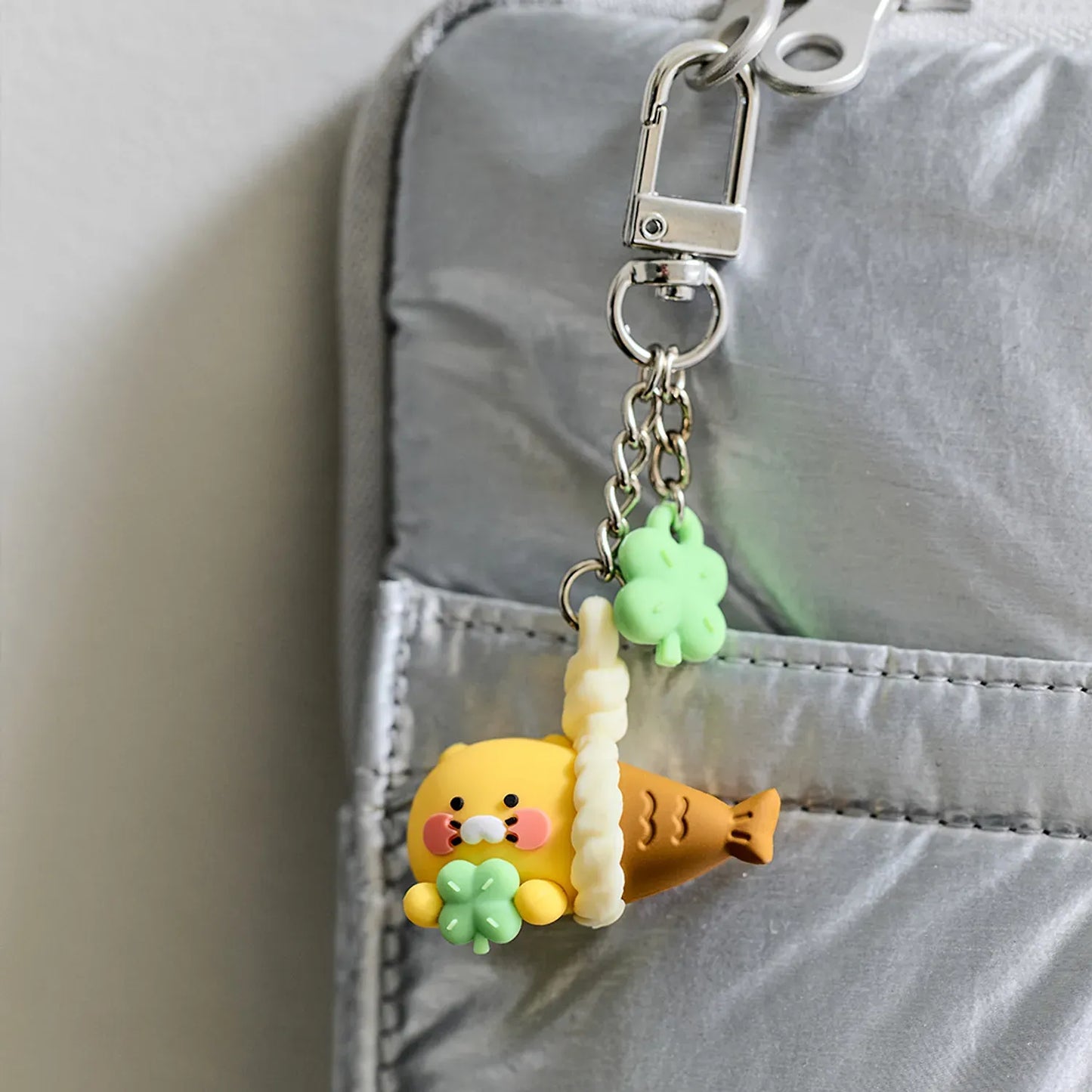 [KAKAO FRIENDS]Guardian Pollack Figure Keyring Ryan/Chunsik/Jordy