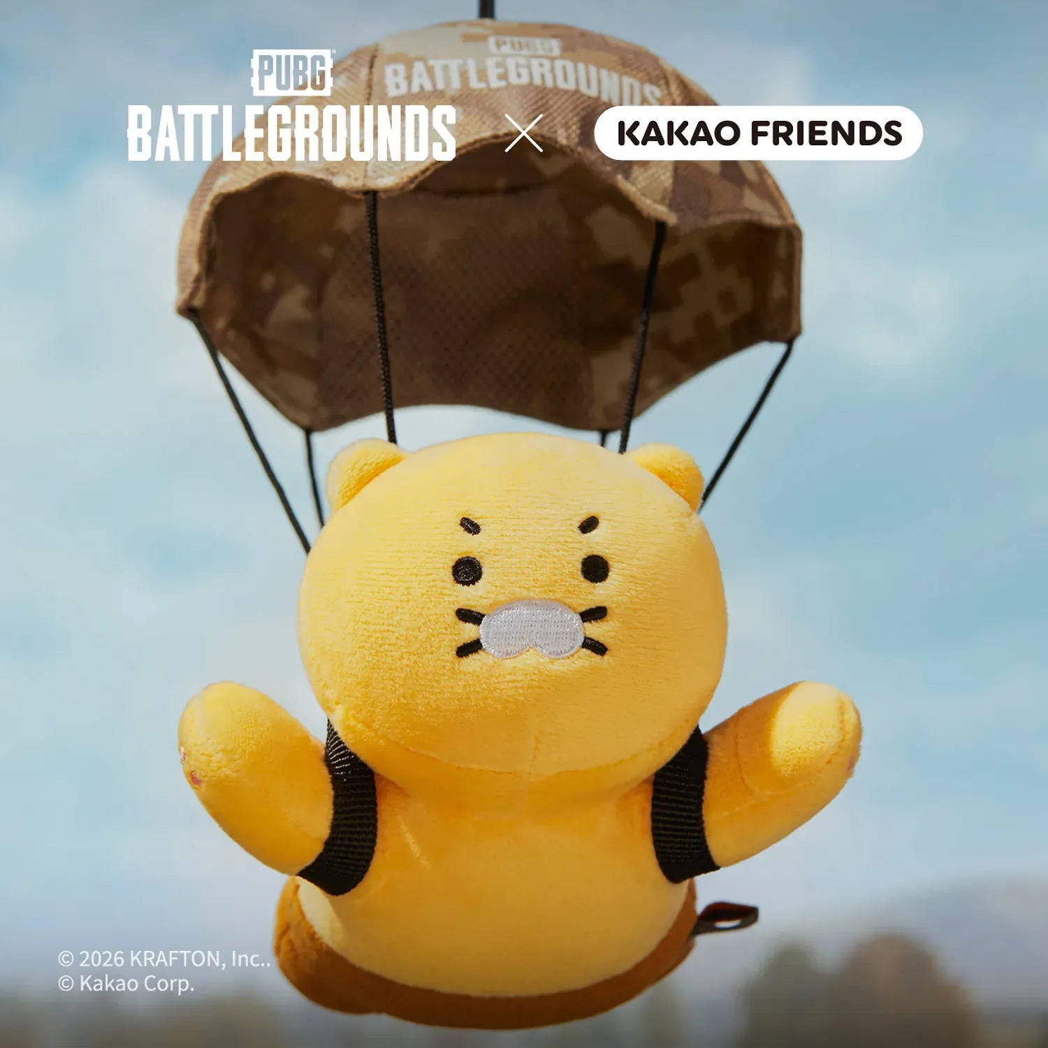 [KAKAO FRIENDS]PUBG x KAKAO FRIENDS Chunsik Scented Hanging Plush