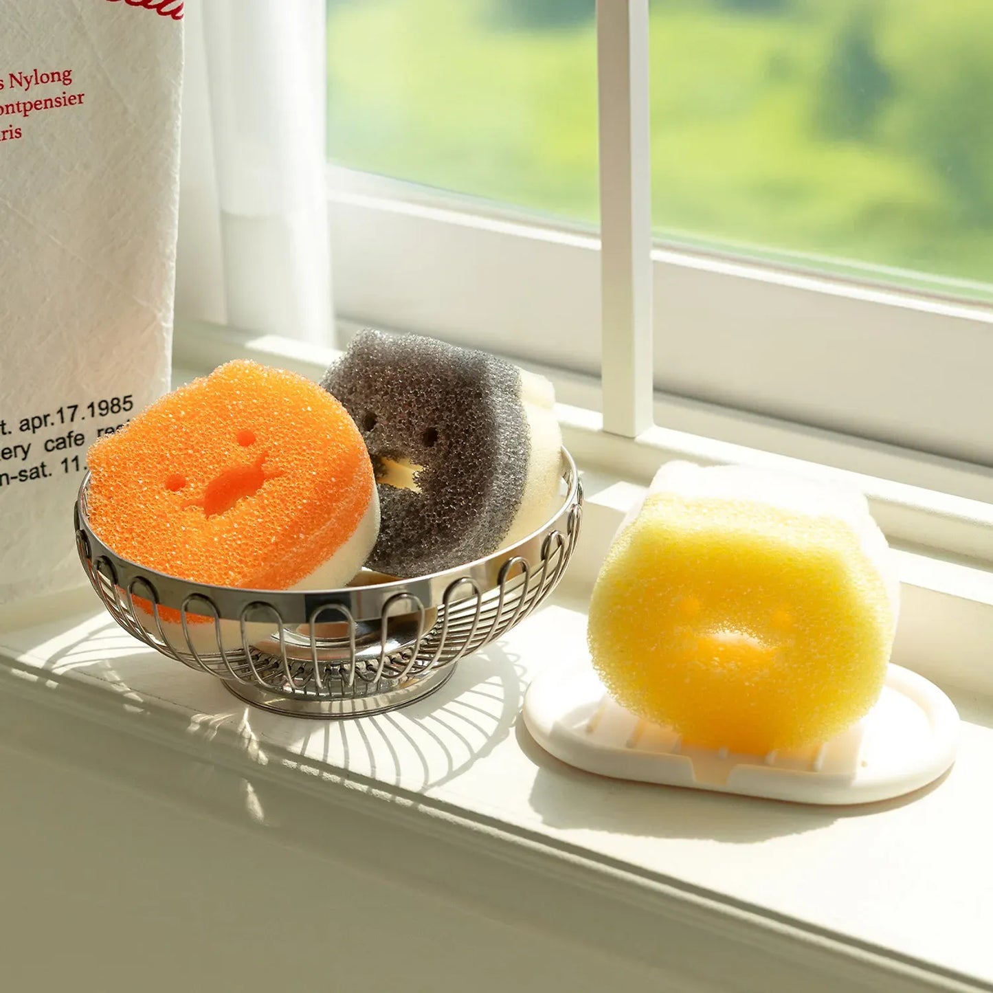 [KAKAO FRIENDS]Chunsik Sponge Scrubber 3P Set