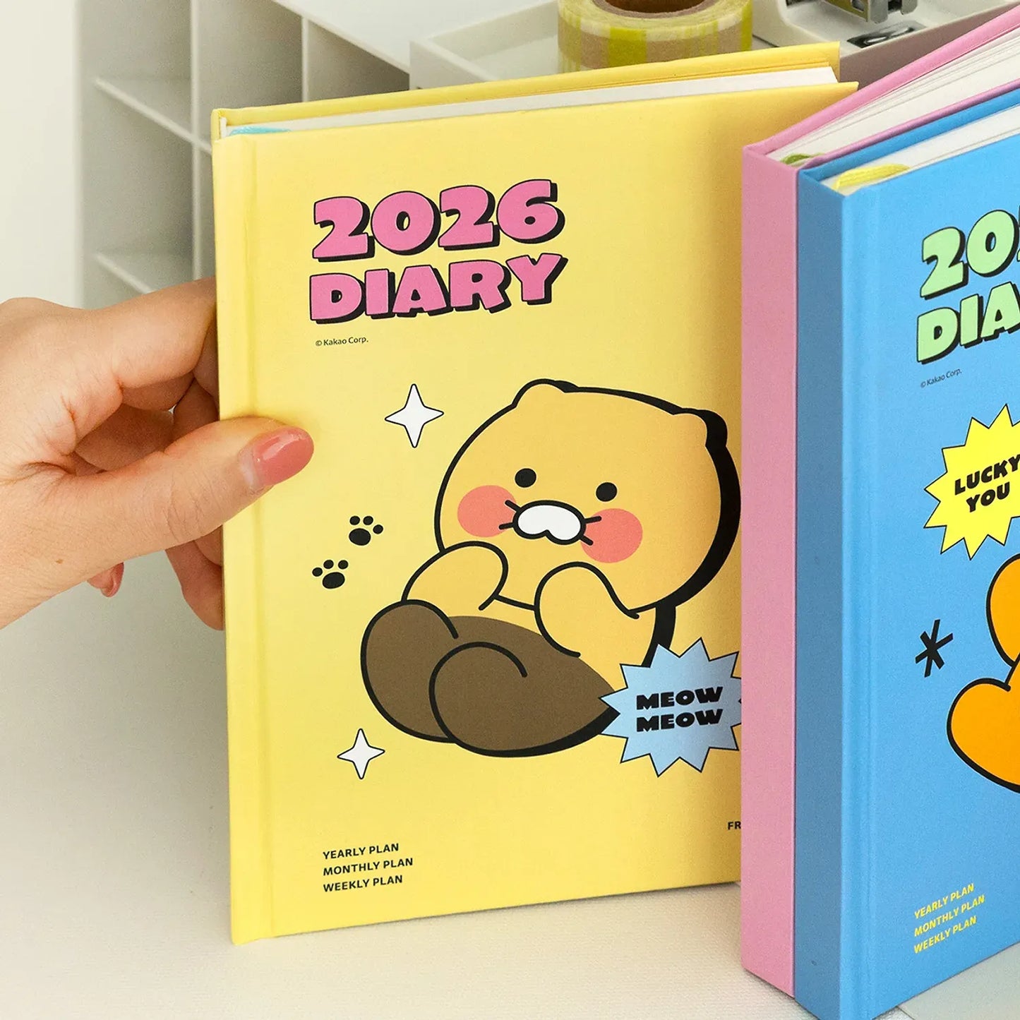 [KAKAO FRIENDS]  2026 Hard Cover Diary Chunsik