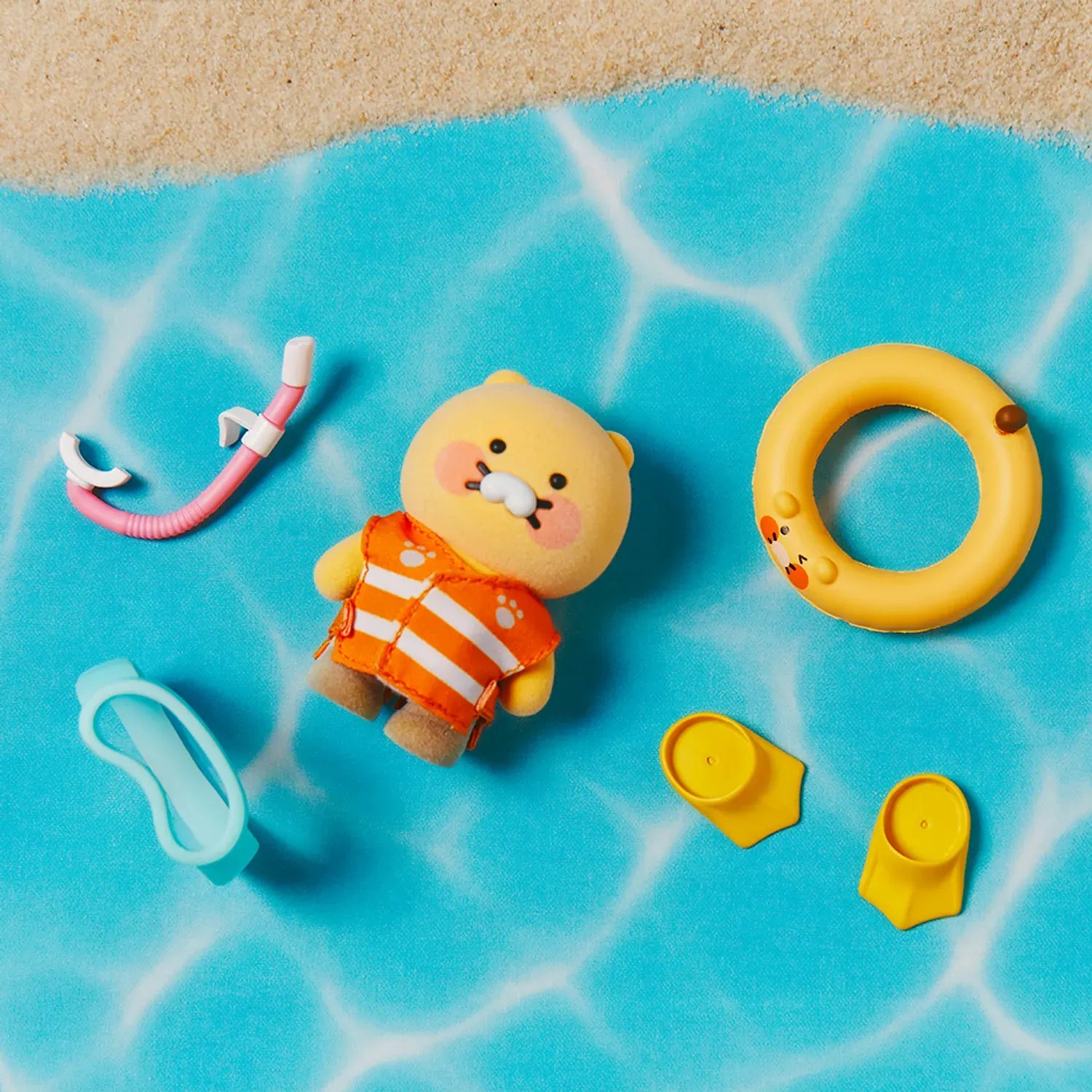 [Kakao Friends](OOTD) Mini Figurine Accessory Set
