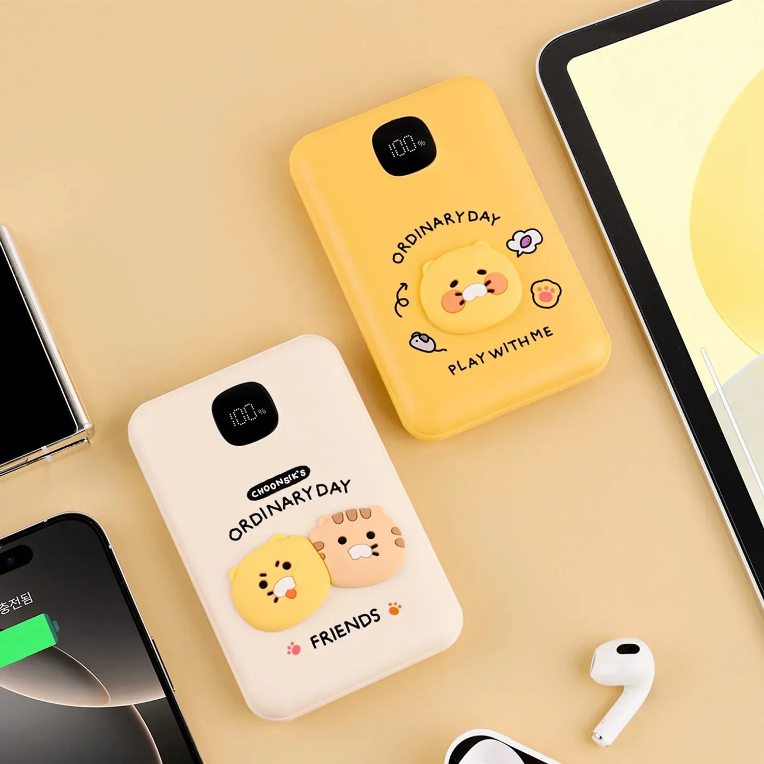 [Kakao Friends] Fast Charging Power Bank 10,000mAh