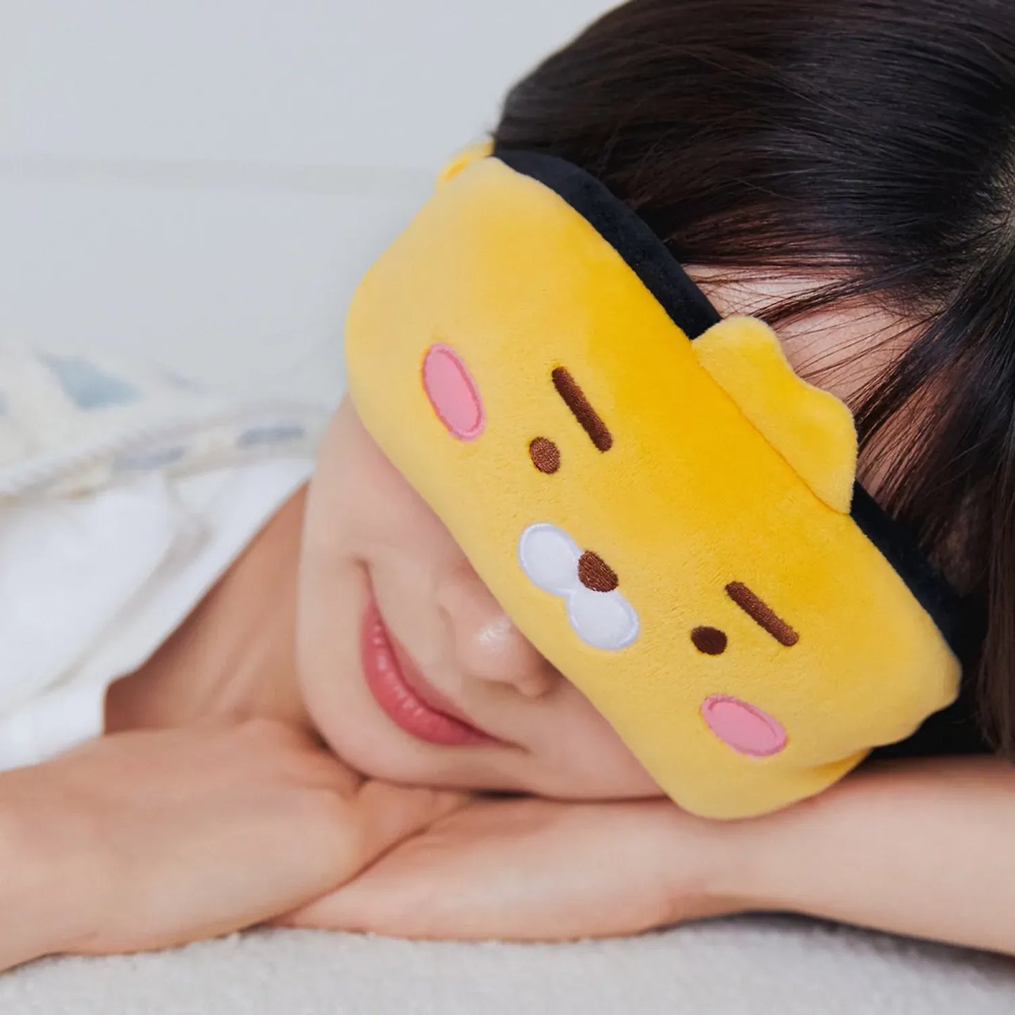 [KAKAO FRIENDS] Plush Sleep Mask Little Apeach / Little Ryan