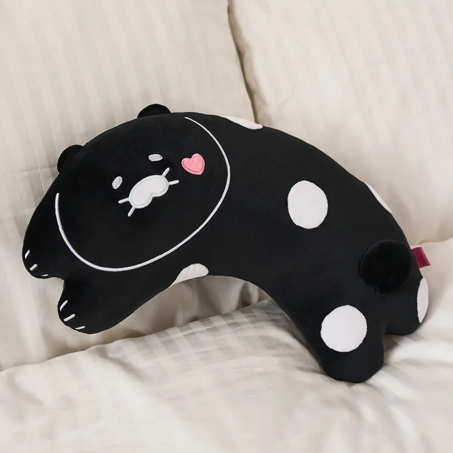 [KAKAO FRIENDS]Black Chunsik Sleep Hug Pillow Series