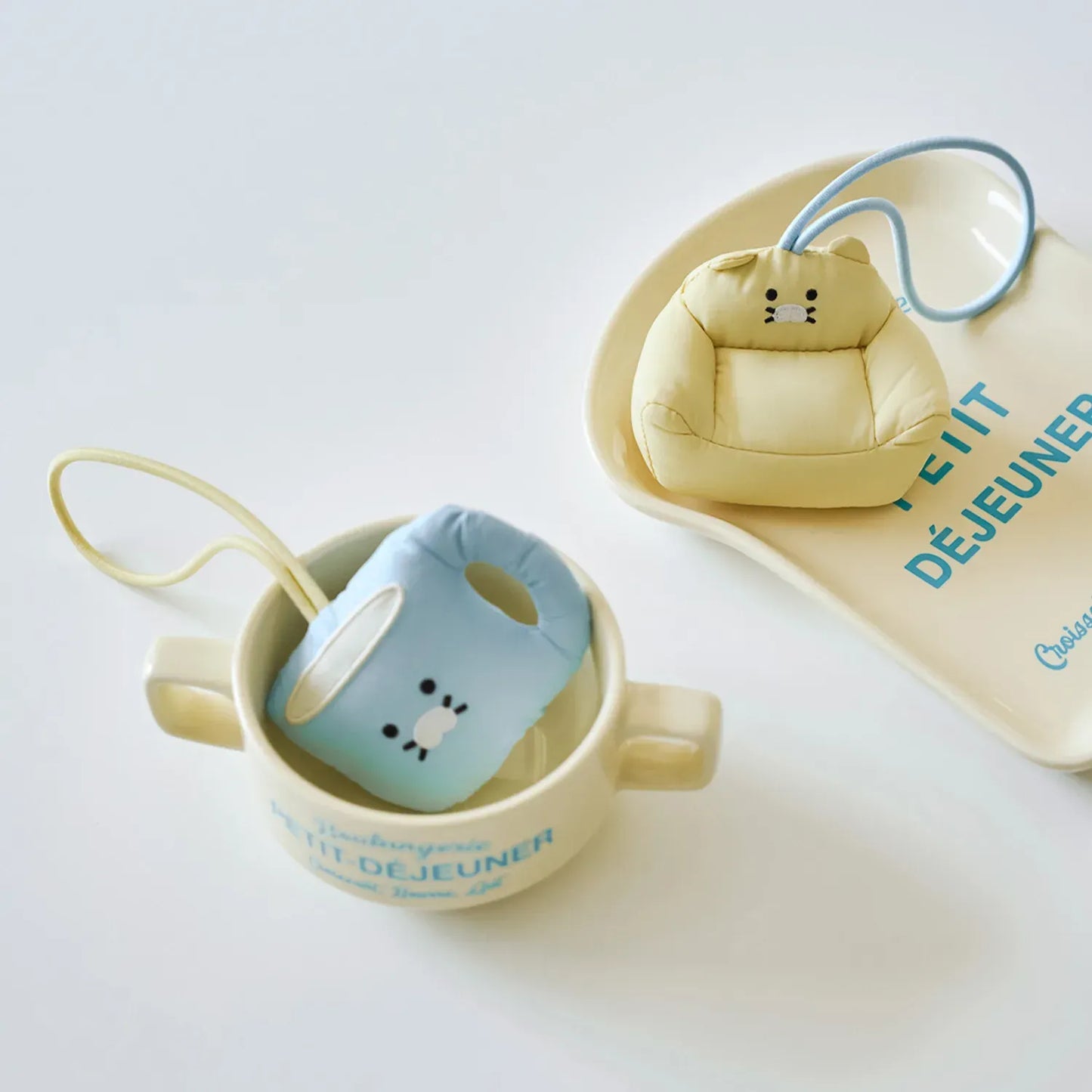 [KAKAO FRIENDS]CHOONHOUSE Cushion Keyring 2P Set Chunsik Edition