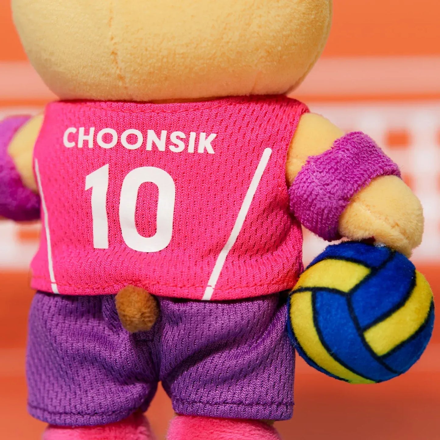 [KAKAO FRIENDS] Kim Yeon-koung X Friends Keyring Plush Chunsik
