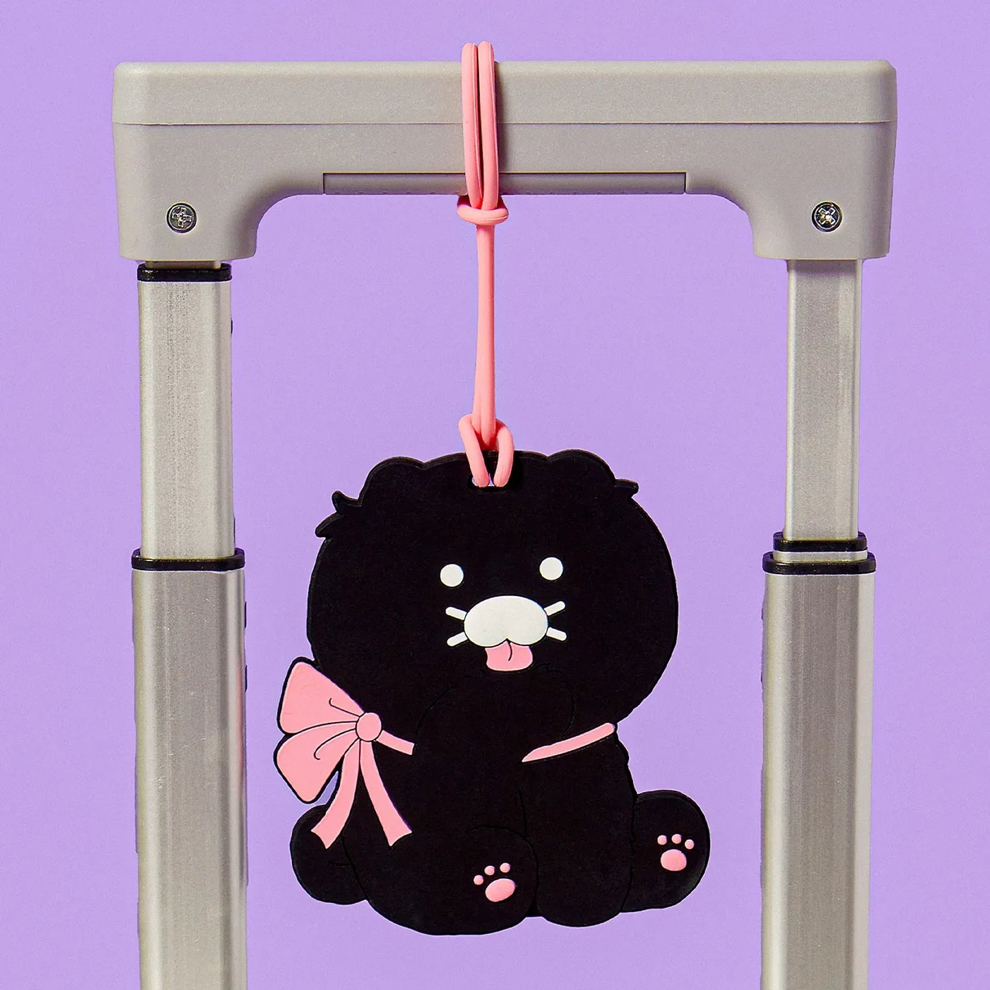 [KAKAO FRIENDS] Black Chun Luggage Name Tag