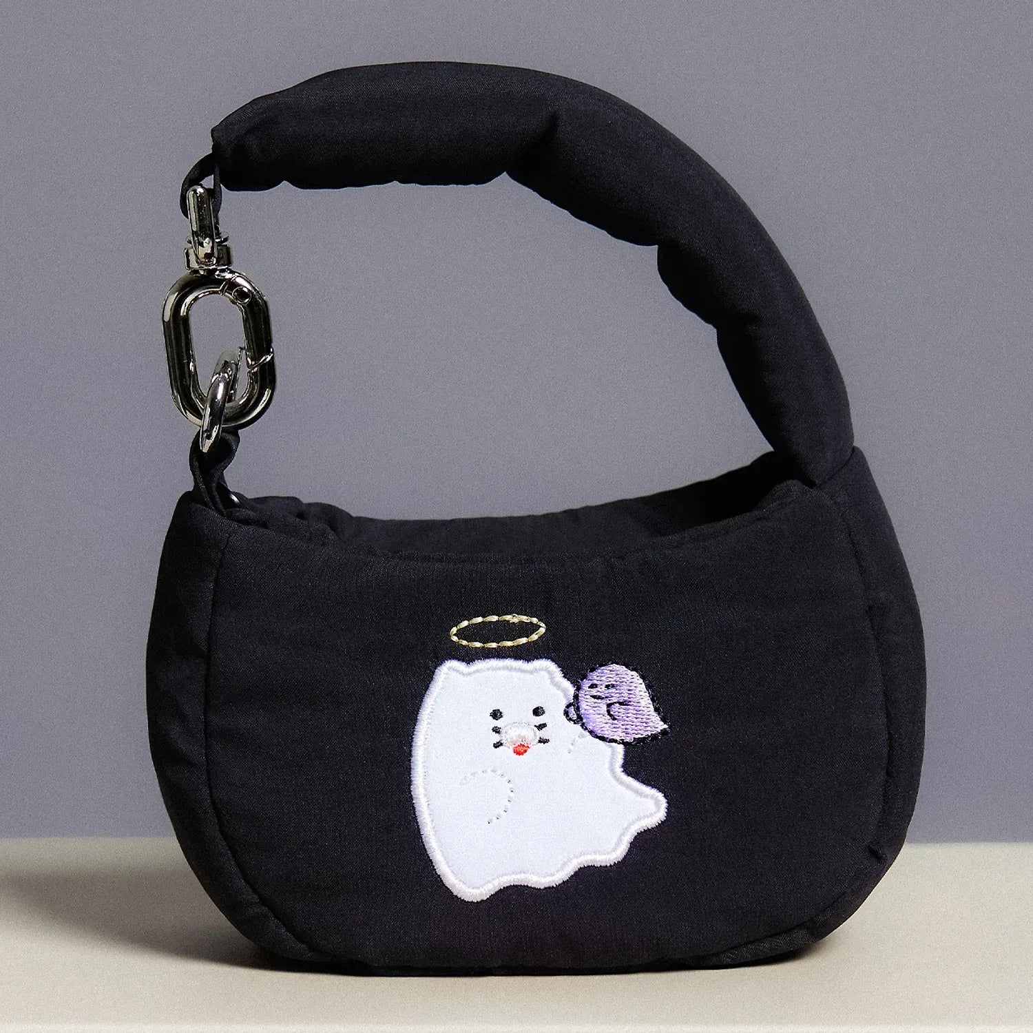 [KAKAO FRIENDS] Nyang Nyang Special Black Nano Bag Chunsik Ghost