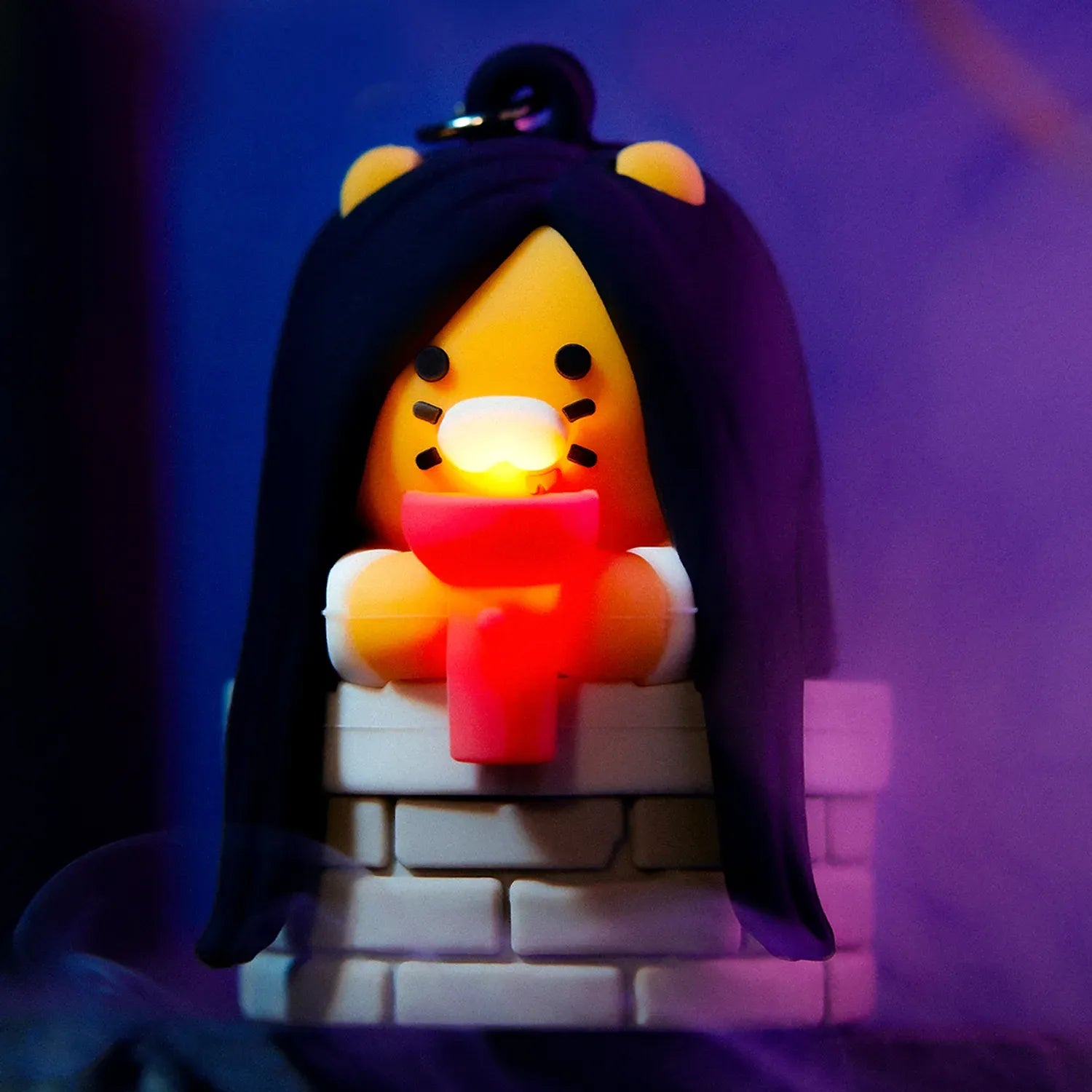 [KAKAO FRIENDS] Nyang Nyang Special LED Horror Chunsik Keyring Figure