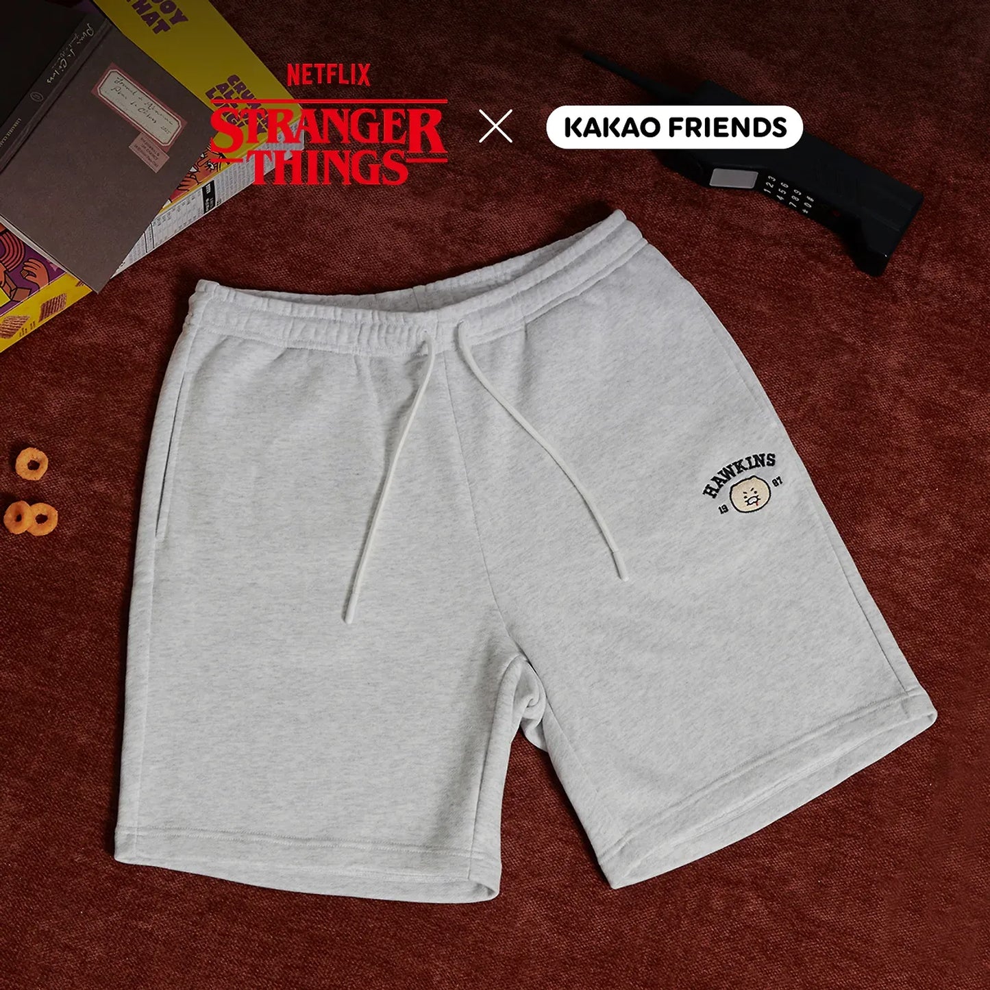 [KAKAO FRIENDS]XStranger Things Sweat Shorts