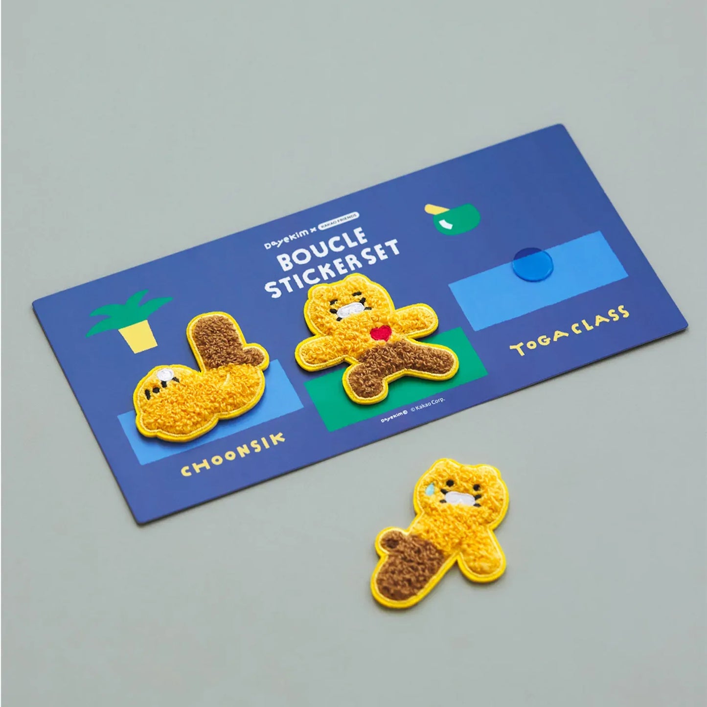 [KAKAO FRIENDS]Inner Peace Bouclé Sticker Chunsik