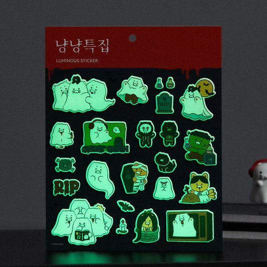 [KAKAO FRIENDS] Nyang Nyang Special Glow in the Dark Sticker Chunsik