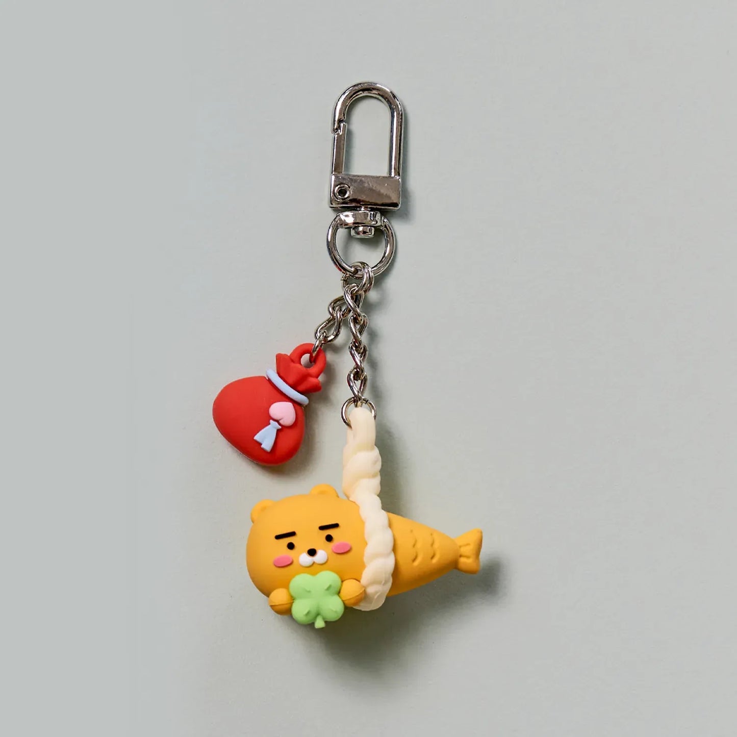 [KAKAO FRIENDS]Guardian Pollack Figure Keyring Ryan/Chunsik/Jordy