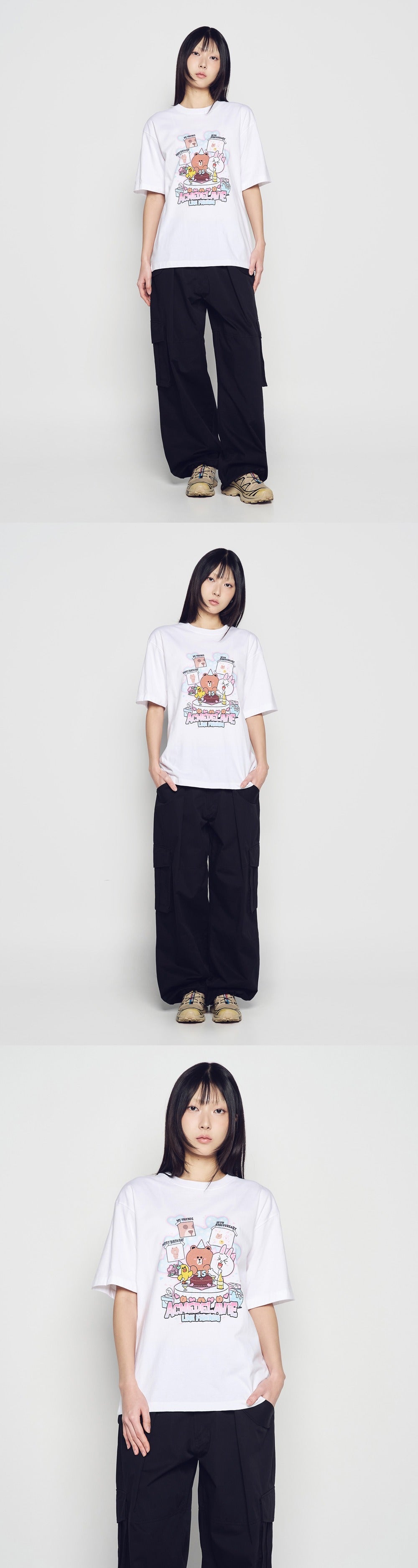 [LINE FRIEND]15TH PARTY LINE FRIENDS SHORT SLEEVE T-SHIRT