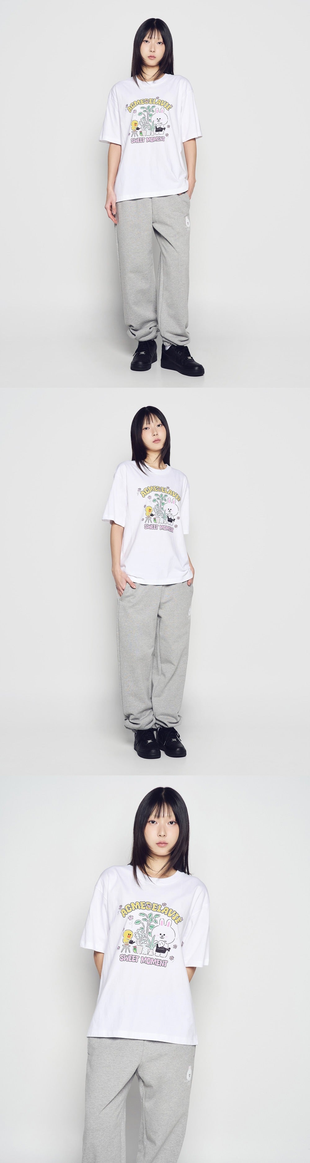 [LINE FRIEND]DAILY LINE FRIENDS SHORT SLEEVE T-SHIRT