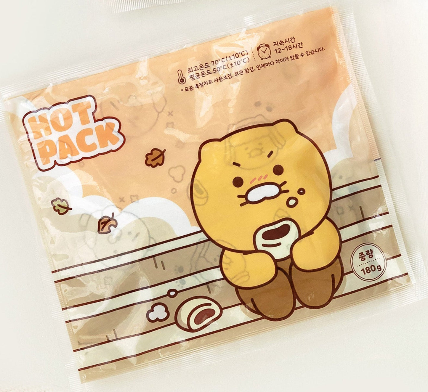 [KAKAO FRIENDS] Warm Hot Pack Holder Reusable Pouch Type