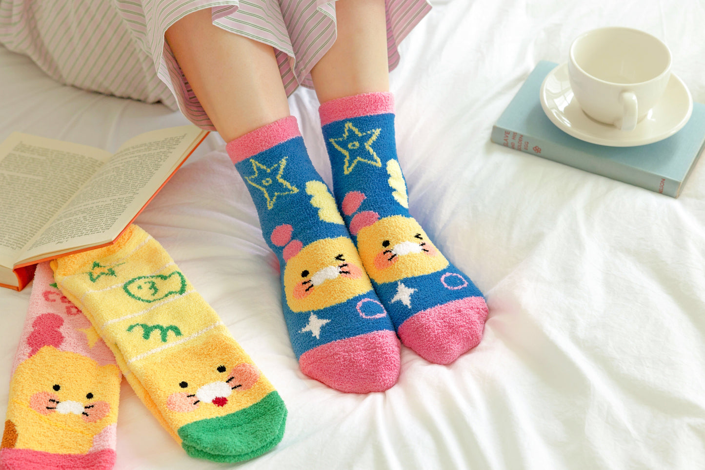 [KAKAO FRIENDS] Cozy Winter Socks Set (3 Pairs)