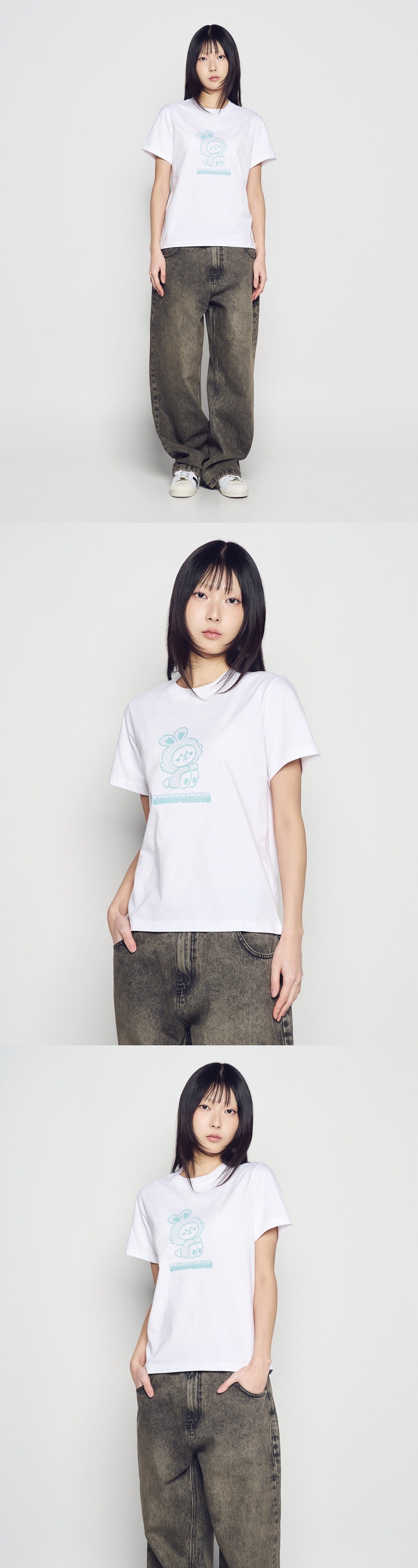 [LINE FRIEND]WOMAN CONY LINE FRIENDS SHORT SLEEVE T-SHIRT