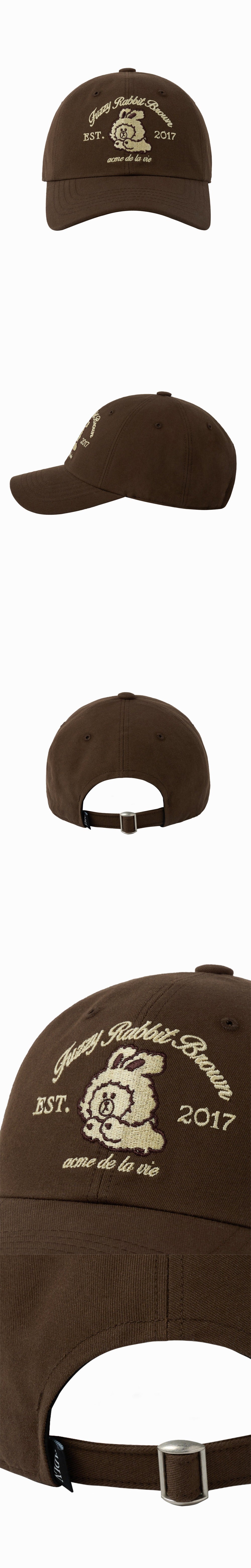 [LINE FRIEND]AUTHENTIC BROWN TWO TONE LINE FRIENDS BALL CAP