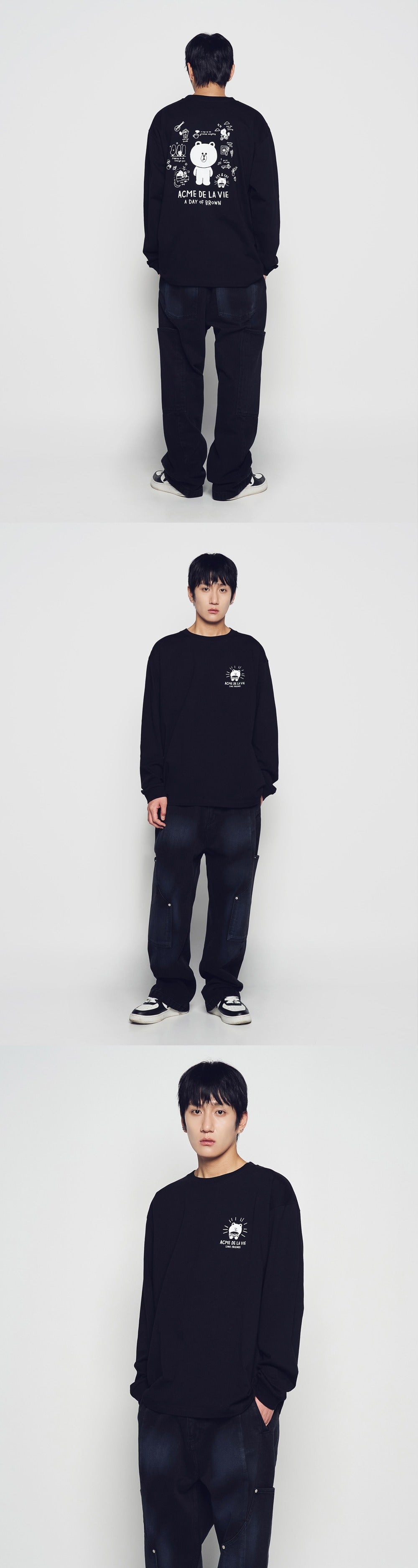[LINE FRIEND]DAY OF LINE FRIENDS LONG SLEEVE T-SHIRT