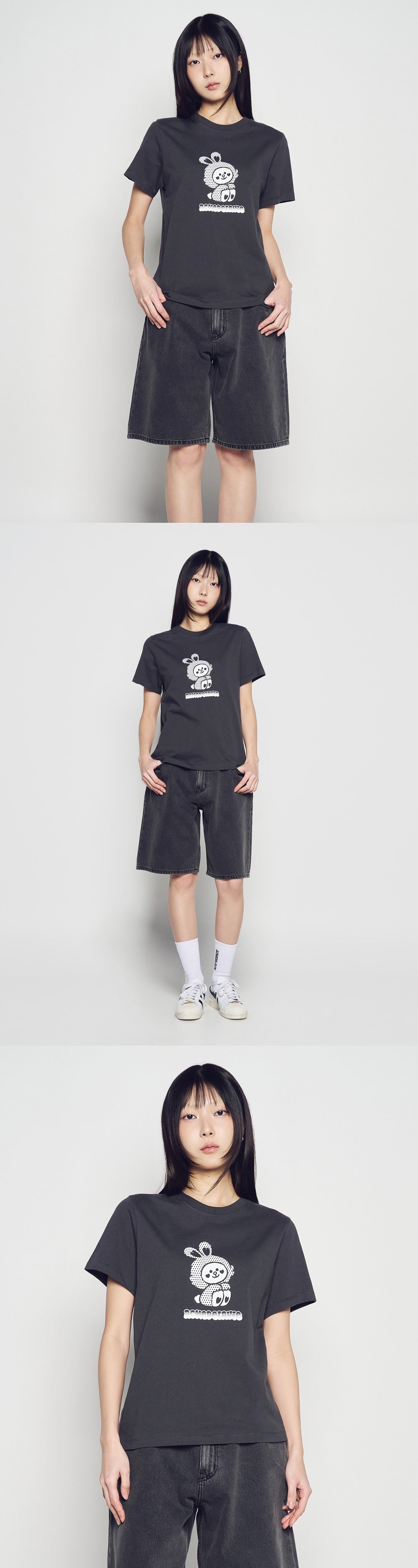 [LINE FRIEND]WOMAN CONY LINE FRIENDS SHORT SLEEVE T-SHIRT