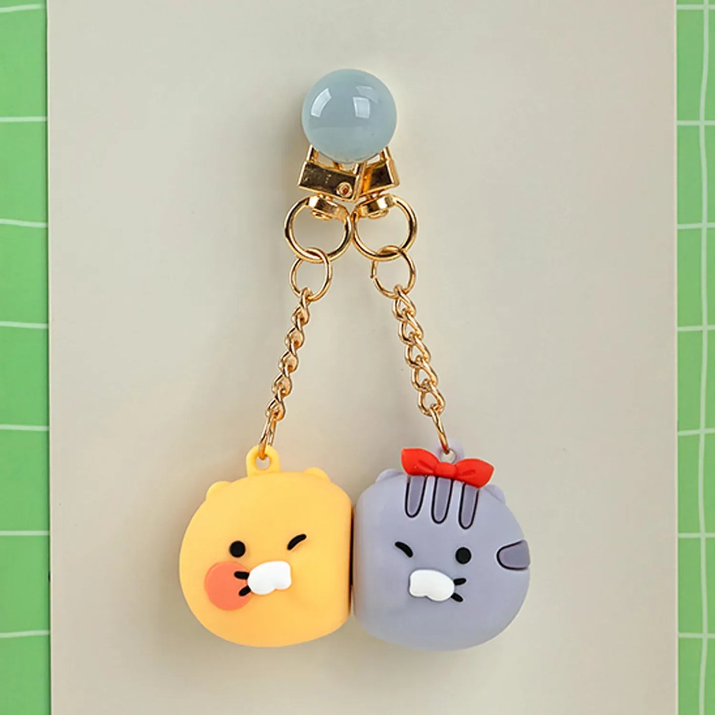 [KAKAO FRIENDS]Chunsik Ordinary Figure Magnet Keyring Set