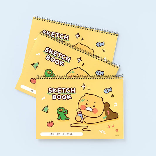 [KAKAO FRIENDS] Chunsik Sketchbook Set of 3