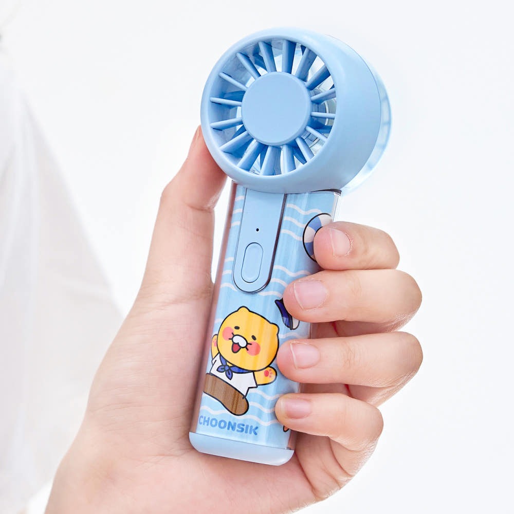 [KAKAO FRIENDS]Mini Portable Handheld Fan Chunshik