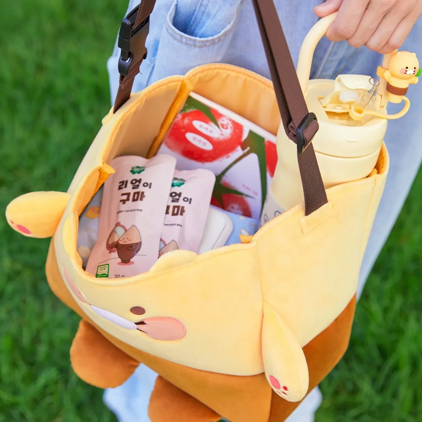 [KAKAO FRIENDS]Chunsik Car Headrest Storage Basket