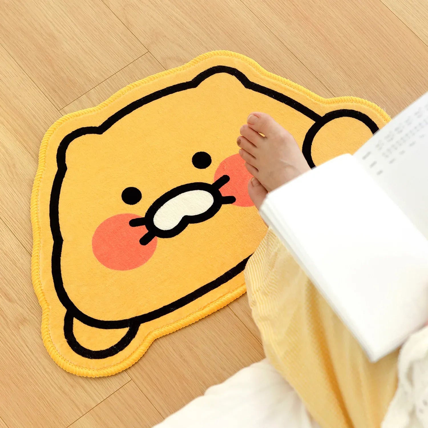 [Kakao Friends] CHUNSIK Fluffy Rug