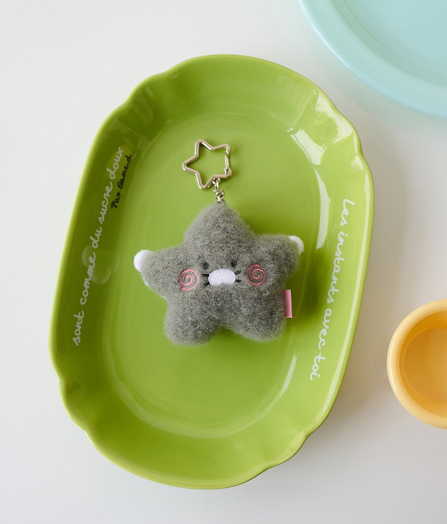 [KAKAO FRIENDS] Star Chunshik Star Plush Keyring