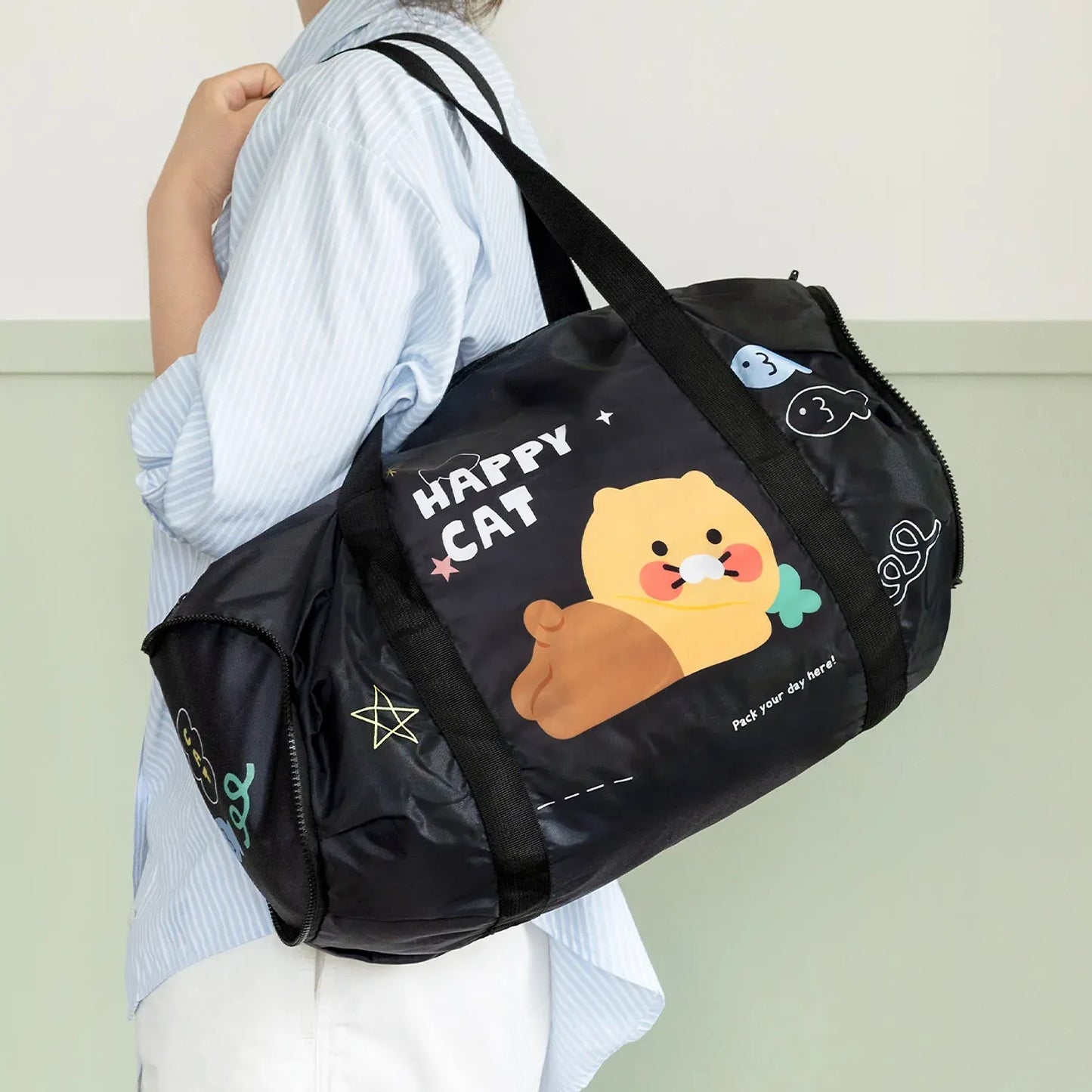 [KAKAO FRIENDS]Chunsik Folding Duffel Bag