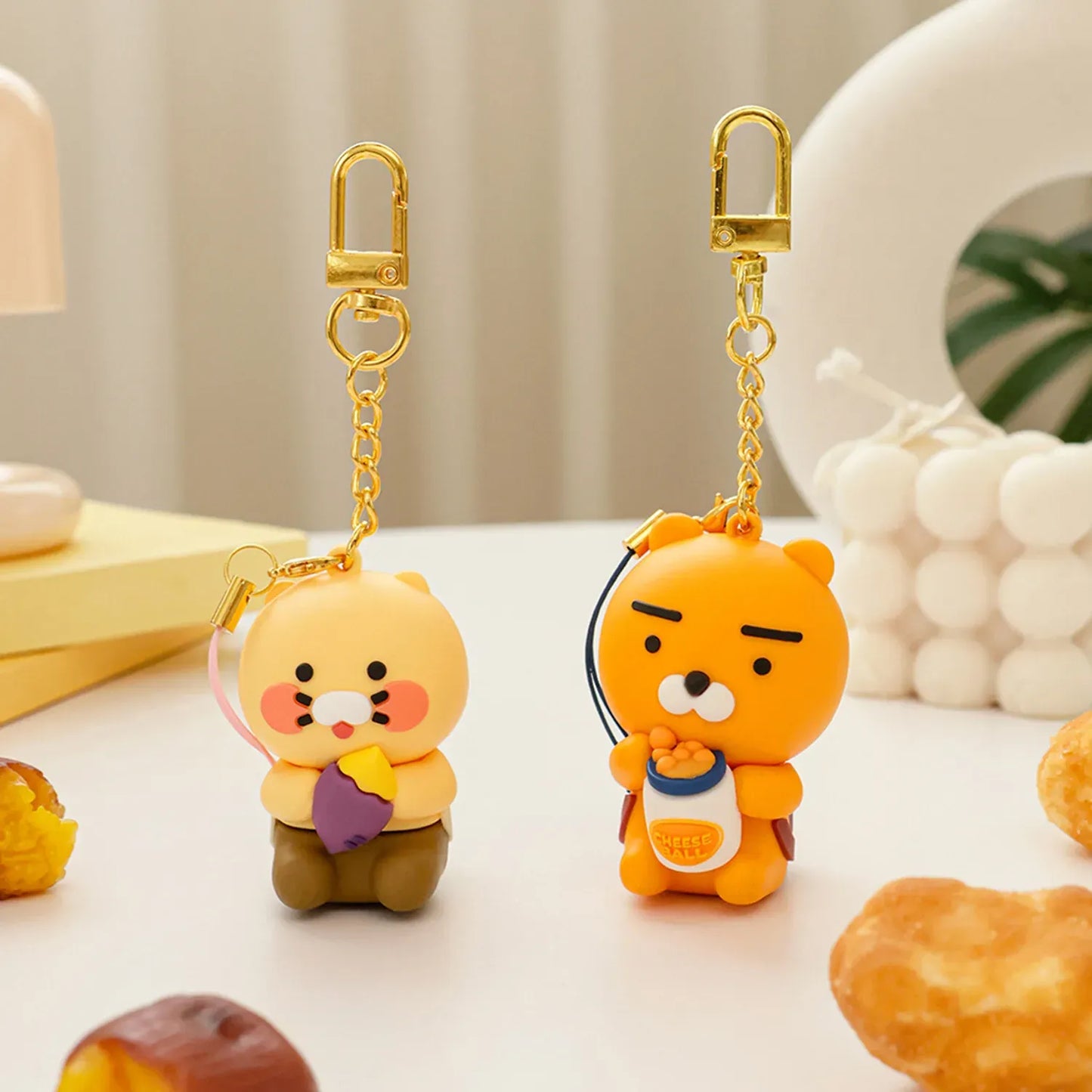 [KAKAO FRIENDS]64GB USB Figure Keyring Backpack Chunsik/Ryan