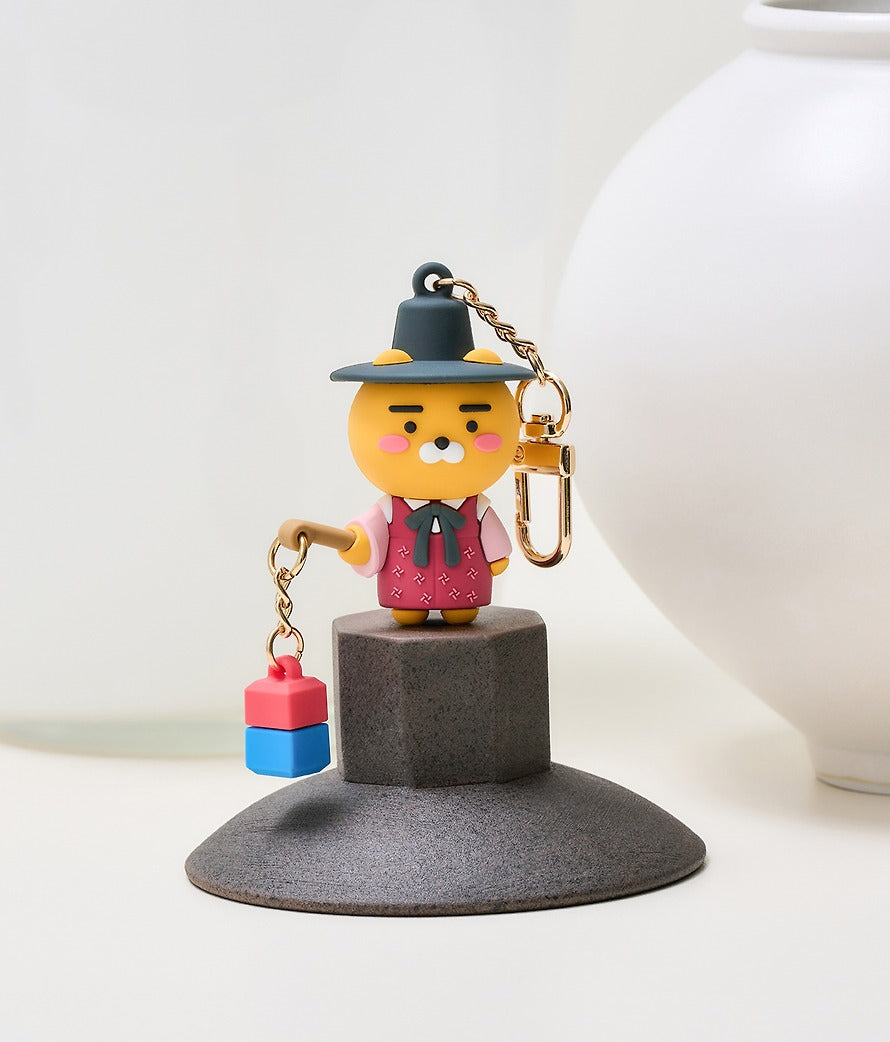[KAKAO FRIENDS]K Traditional Figure Keyring Chunshik Ryan Apeach