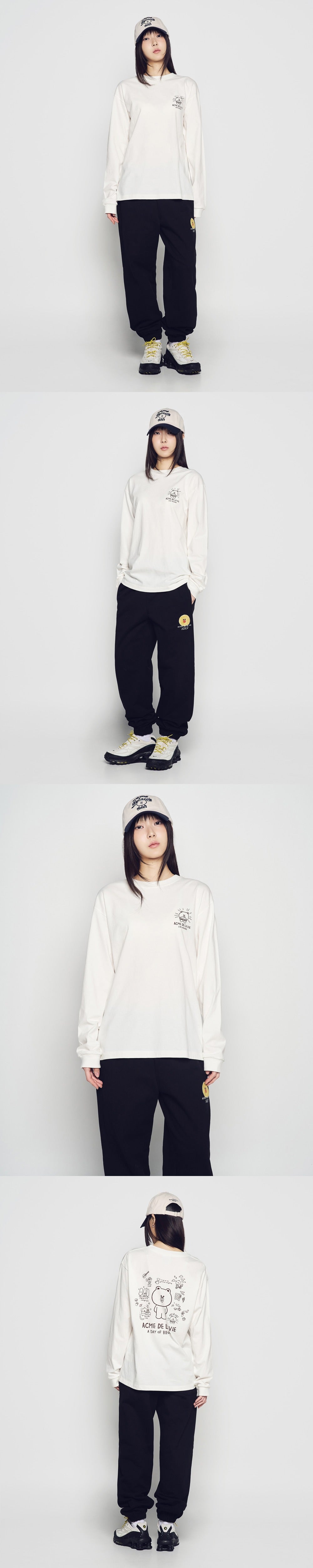 [LINE FRIEND]DAY OF LINE FRIENDS LONG SLEEVE T-SHIRT