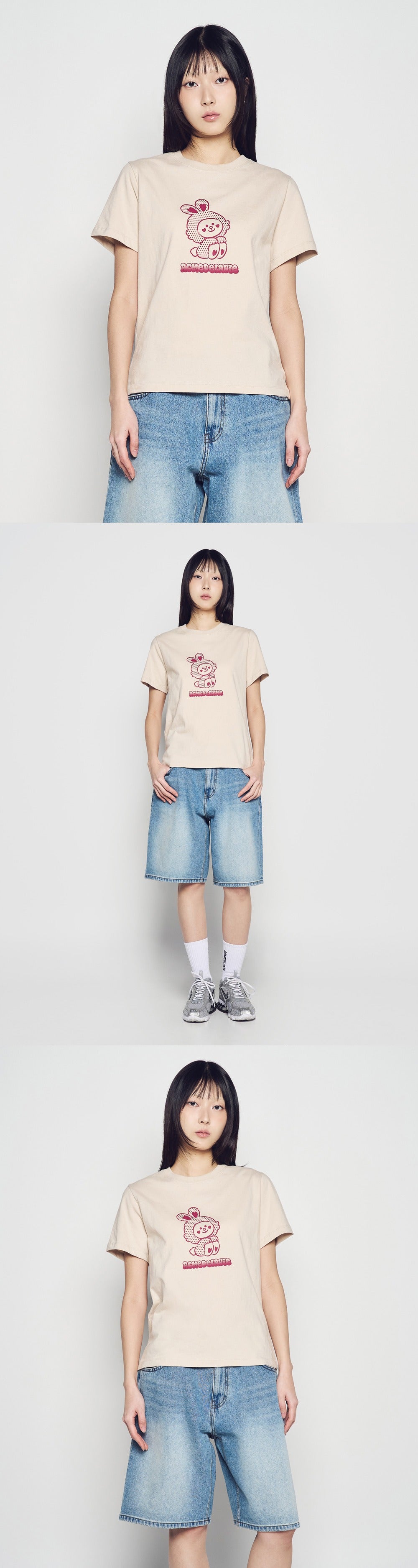 [LINE FRIEND]WOMAN CONY LINE FRIENDS SHORT SLEEVE T-SHIRT