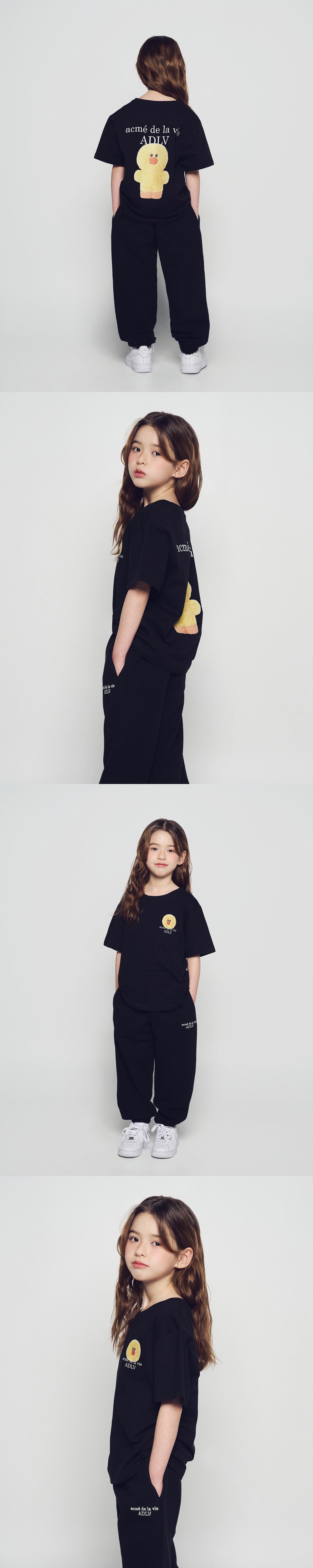 [LINE FRIEND]KIDS BASIC LINE FRIENDS SHORT SLEEVE T-SHIRT
