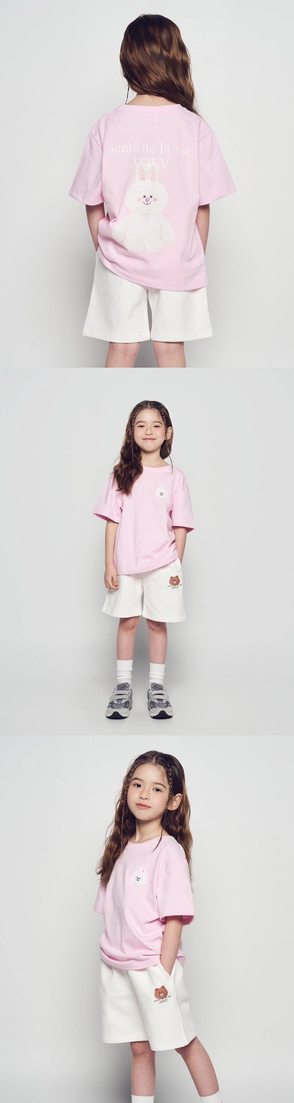 [LINE FRIEND]KIDS BASIC LINE FRIENDS SHORT PANTS