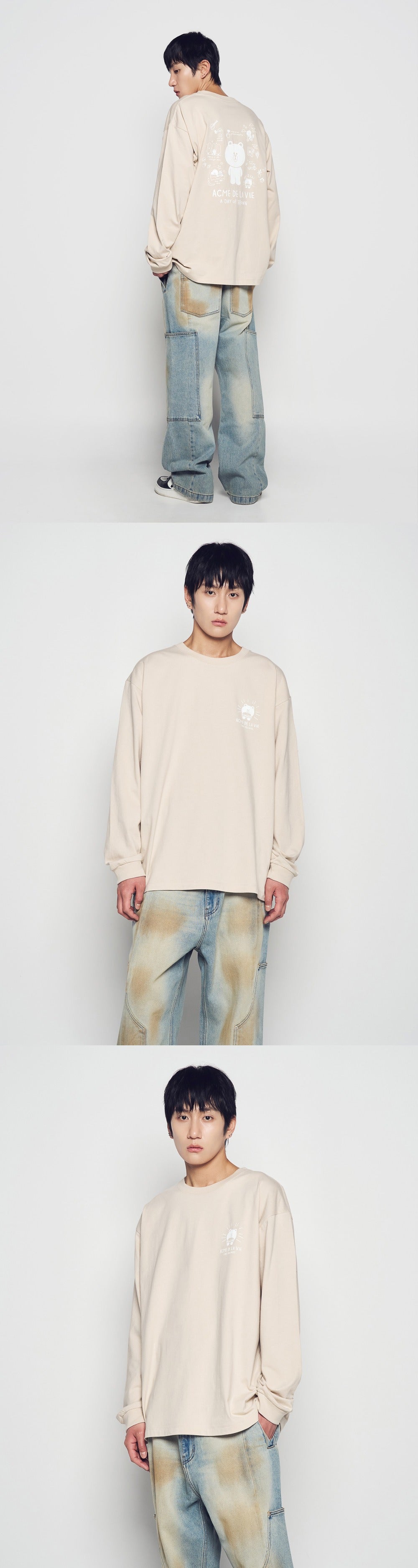 [LINE FRIEND]DAY OF LINE FRIENDS LONG SLEEVE T-SHIRT