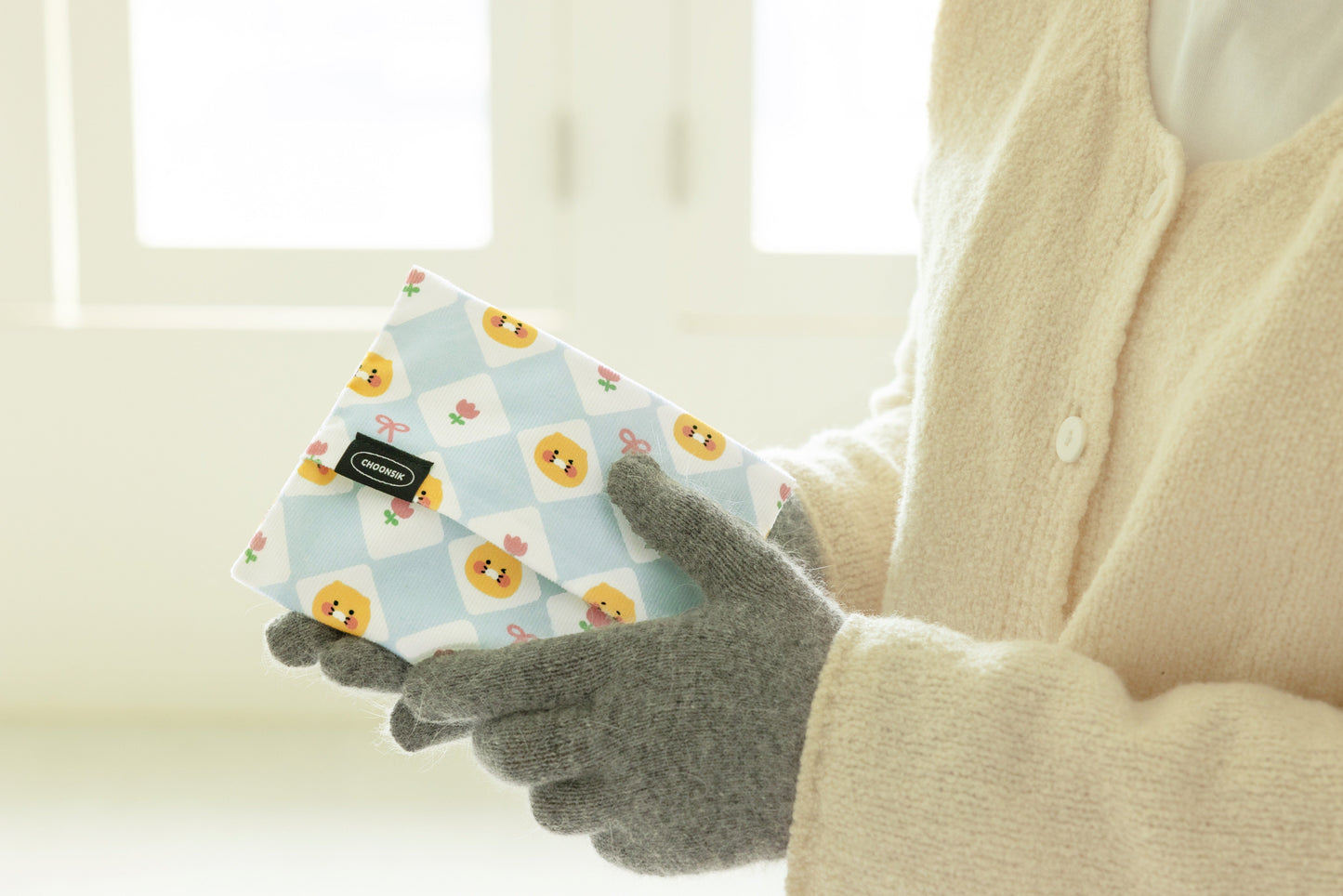 [KAKAO FRIENDS] Hot Pack Pouch Warm Winter Hand Warmer Case