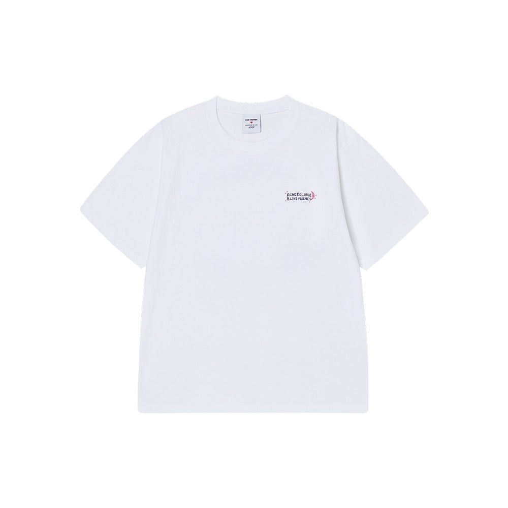 [LINE FRIEND]SLEEPING LINE FRIENDS SHORT SLEEVE T-SHIRT