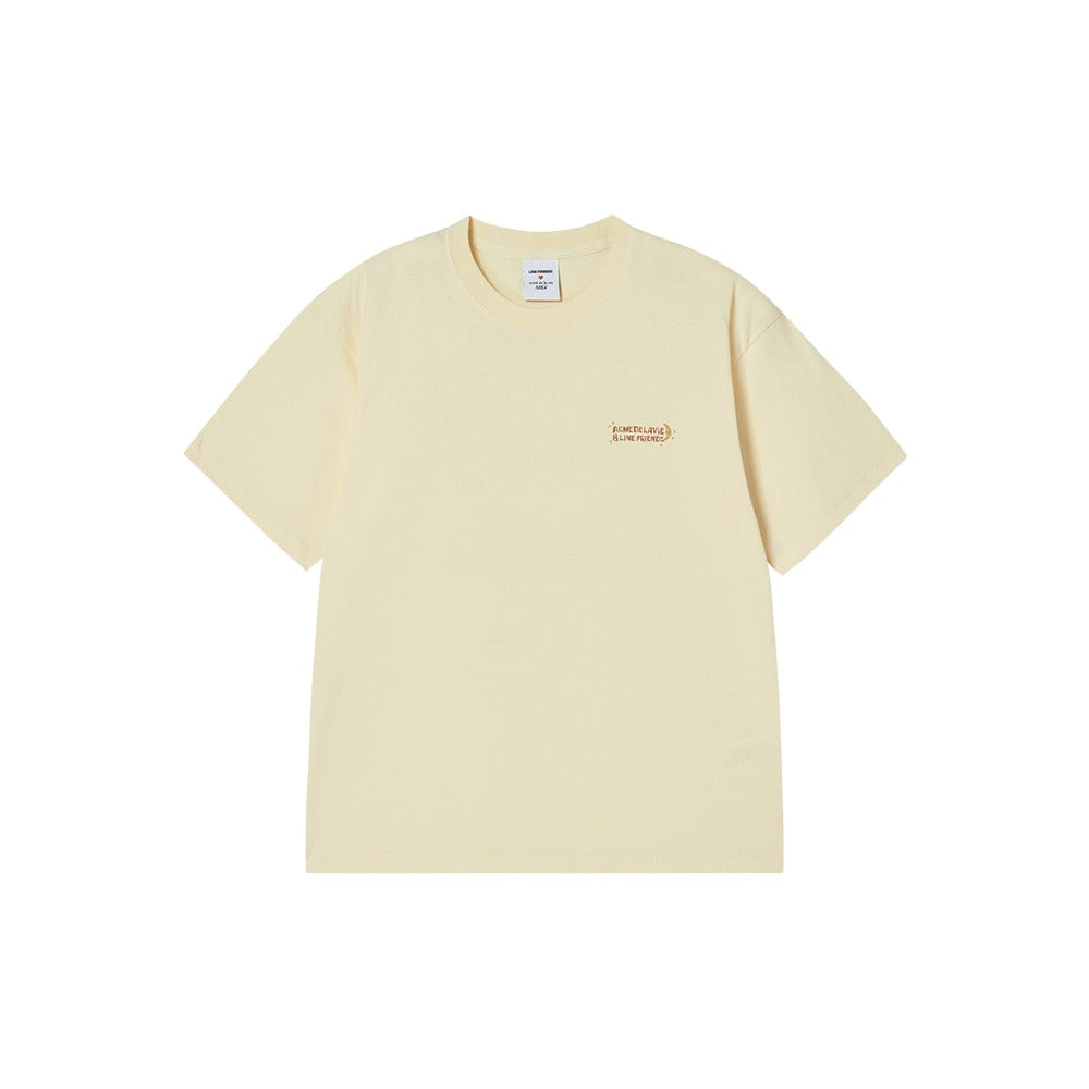 [LINE FRIEND]SLEEPING LINE FRIENDS SHORT SLEEVE T-SHIRT