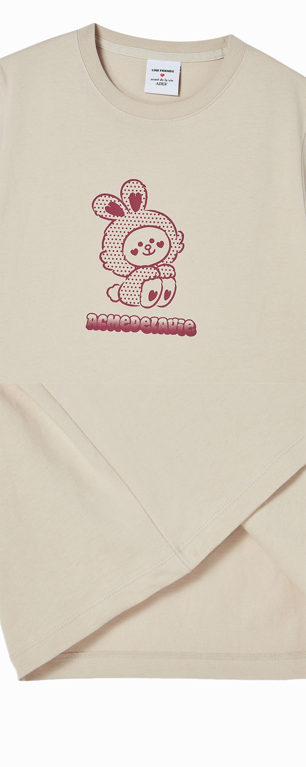 [LINE FRIEND]WOMAN CONY LINE FRIENDS SHORT SLEEVE T-SHIRT