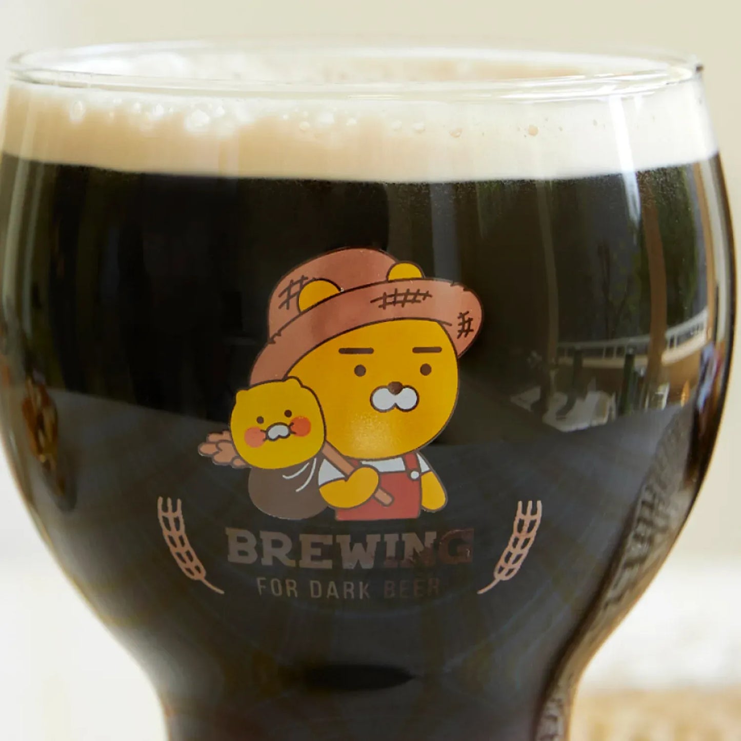 [KAKAO FRIENDS] Ryan & Chunsik Beer Glass Set for One (2P Set)